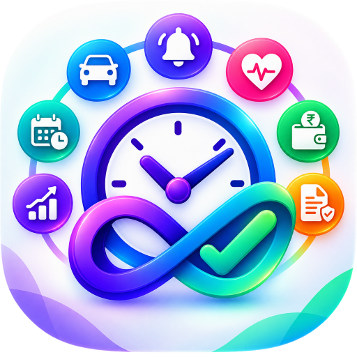 Trackly: Personal Life Tracker Icon